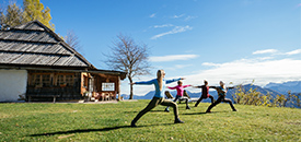 Yoga am Bauernhof